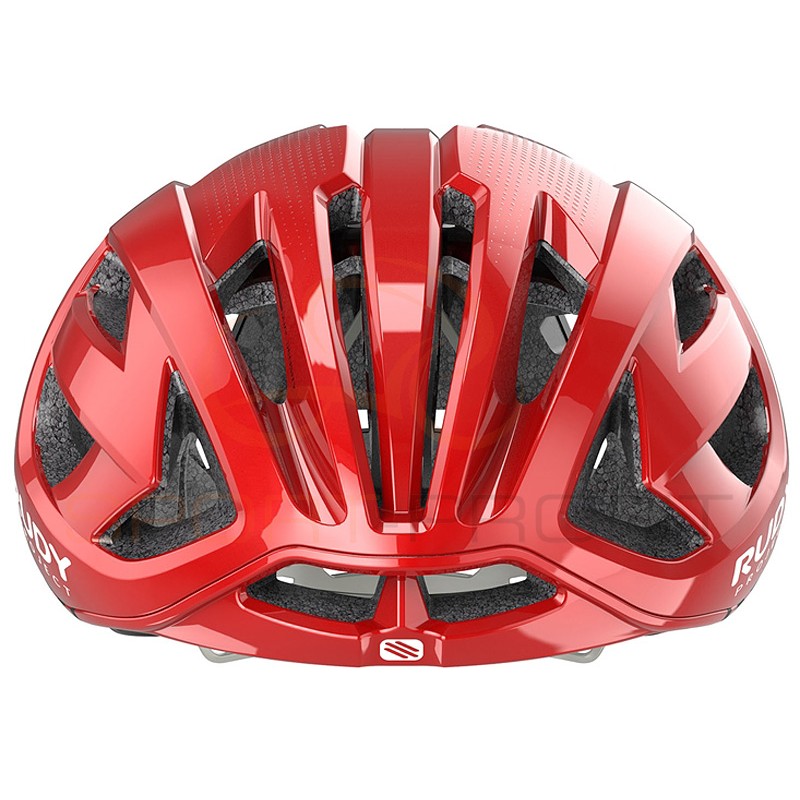 RUDY PROJECT Kask EGOS RED COMET - BLACK (SHINY) L