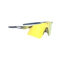 Okulary RUDY PROJECT ASTRAL APPLE GREEN / FADE GLOSS / CRYSTAL BLUE AVIO - Multilaser Yellow