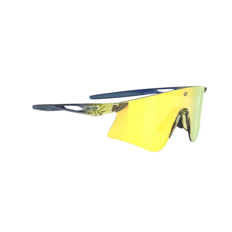 Okulary RUDY PROJECT ASTRAL APPLE GREEN / FADE GLOSS / CRYSTAL BLUE AVIO - Multilaser Yellow