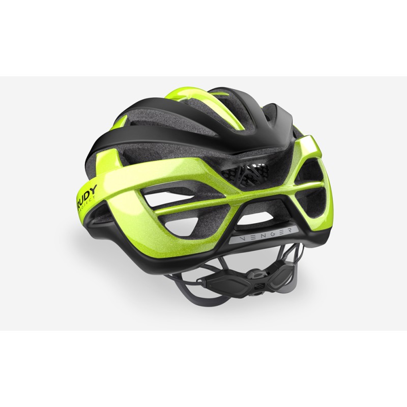 RUDY PROJECT KASK VENGER REFLECTIVE ROAD YELLOW MATTE - (SHINY) 