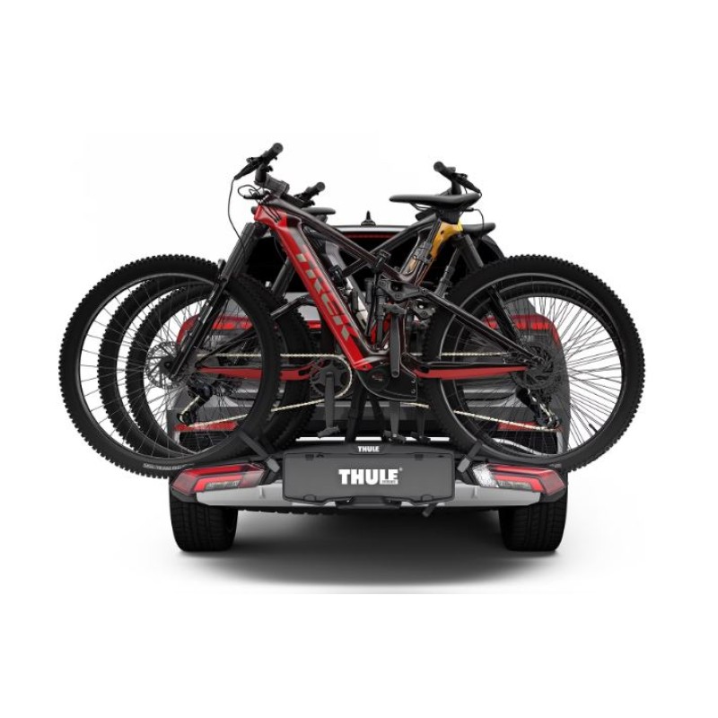 Thule Epos 979100 składana platforma rowerowa na hak na 3 rowery