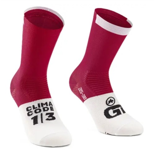 Skarpety ASSOS GT Socks C2 Bolgheri Red II