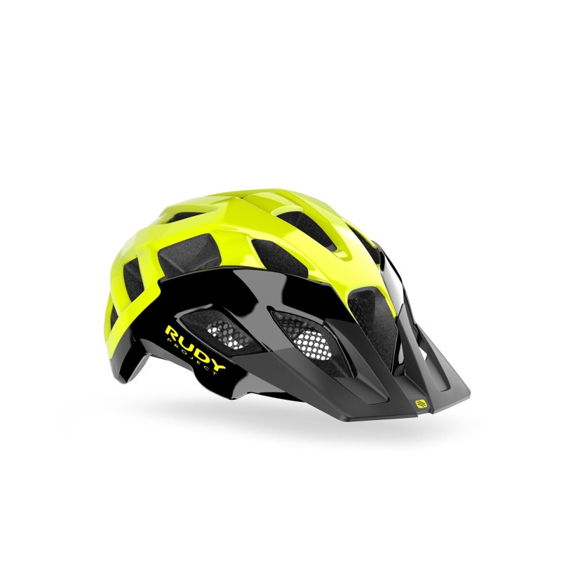 RUDY PROJECT KASK CROSSWAY LEAD/YELLOW FLUO SHINY [R: L 59-61]