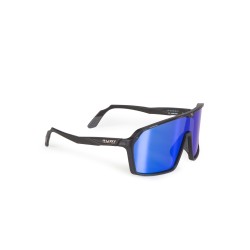 Okulary RUDY PROJECT SPINSHIELD BLACK MATTE- Multilaser Blue