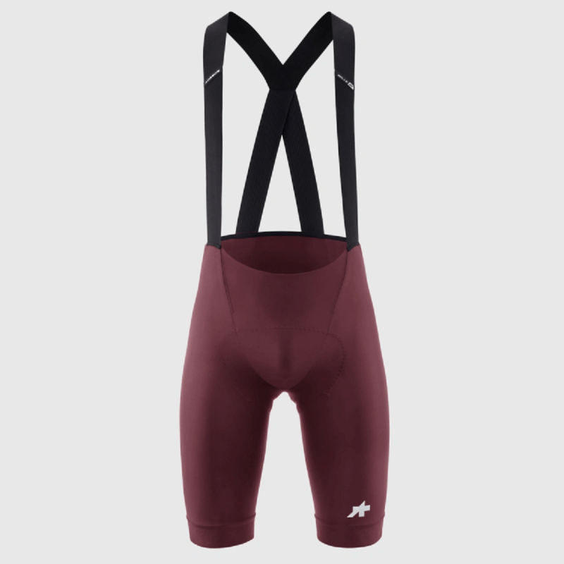 Spodenki kolarskie ASSOS MILLE GT Bib Shorts S11 Burgundy Red