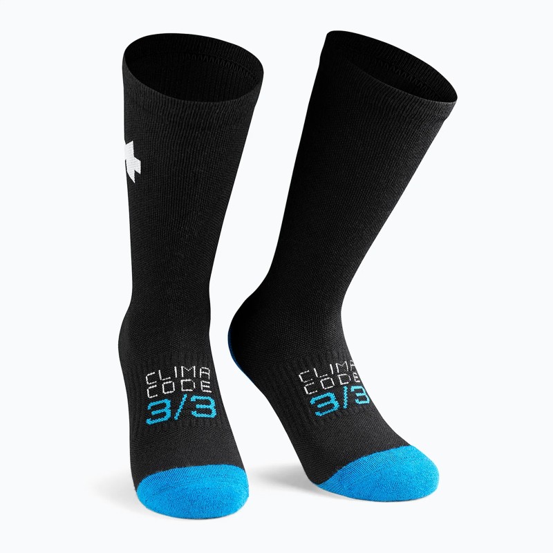 Skarpety zimowe ASSOS Ultraz Winter Socks P1 Black Series I Skarpety zimowe ASSOS Ultraz Winter Socks P1 Black Series I