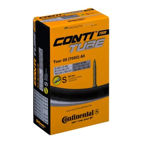 Dętka CONTINENTAL Tour 28 Presta 60mm 32-622/47-622