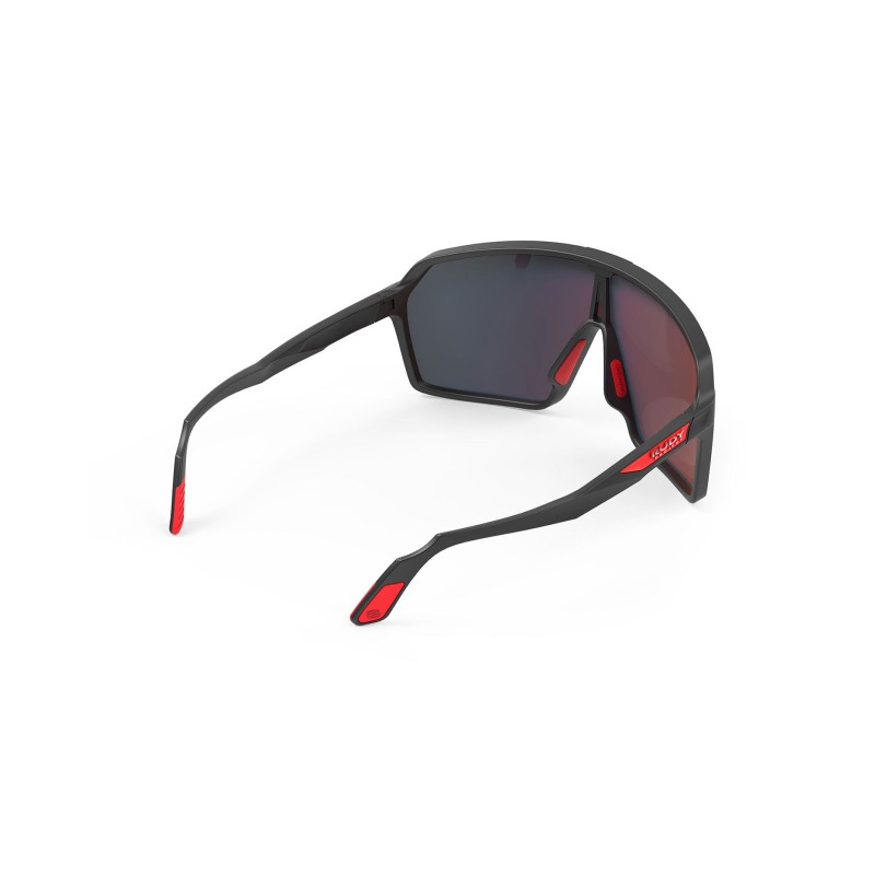 Okulary RUDY PROJECT SPINSHIELD WHITE/PINK FLUO MATE - Multilaser Red