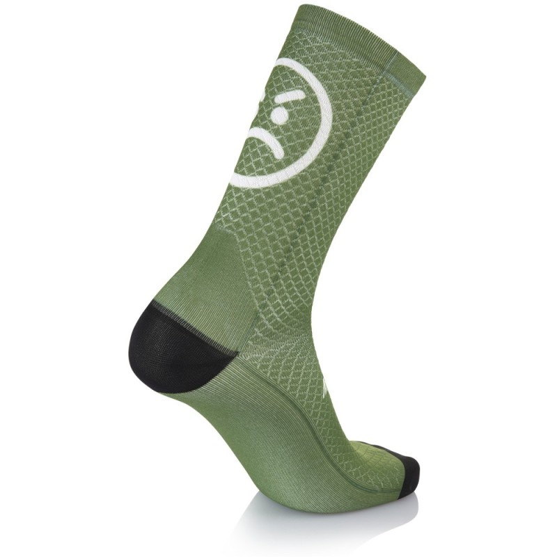 MB WEAR Skarpety : Socks Smile Evo Green L/XL